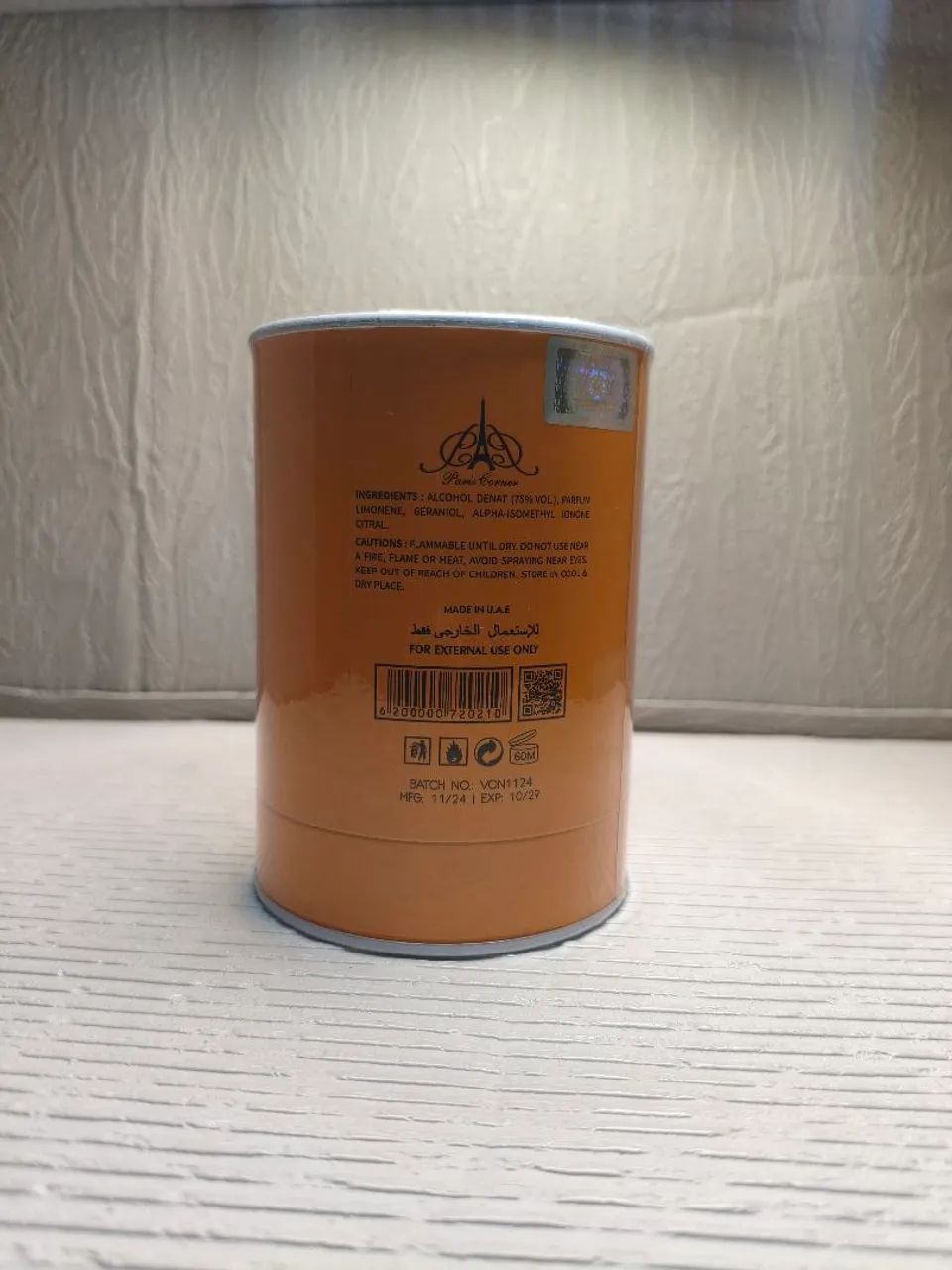 perfume paris corner emir vibrant orange e neroli 100ml - Foto 2