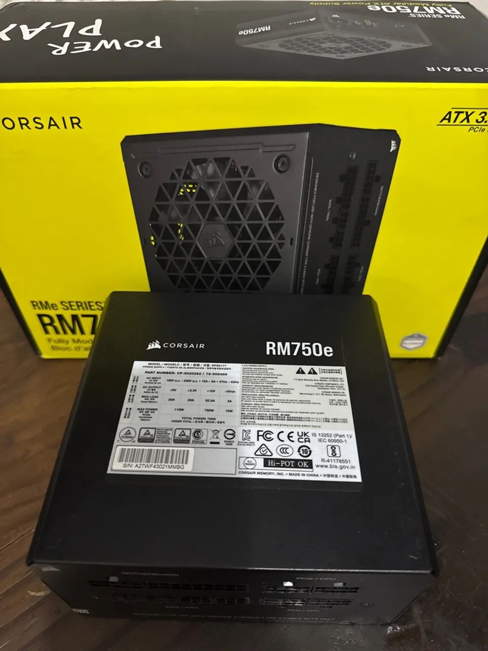 FONTE CORSAIR RM750e 