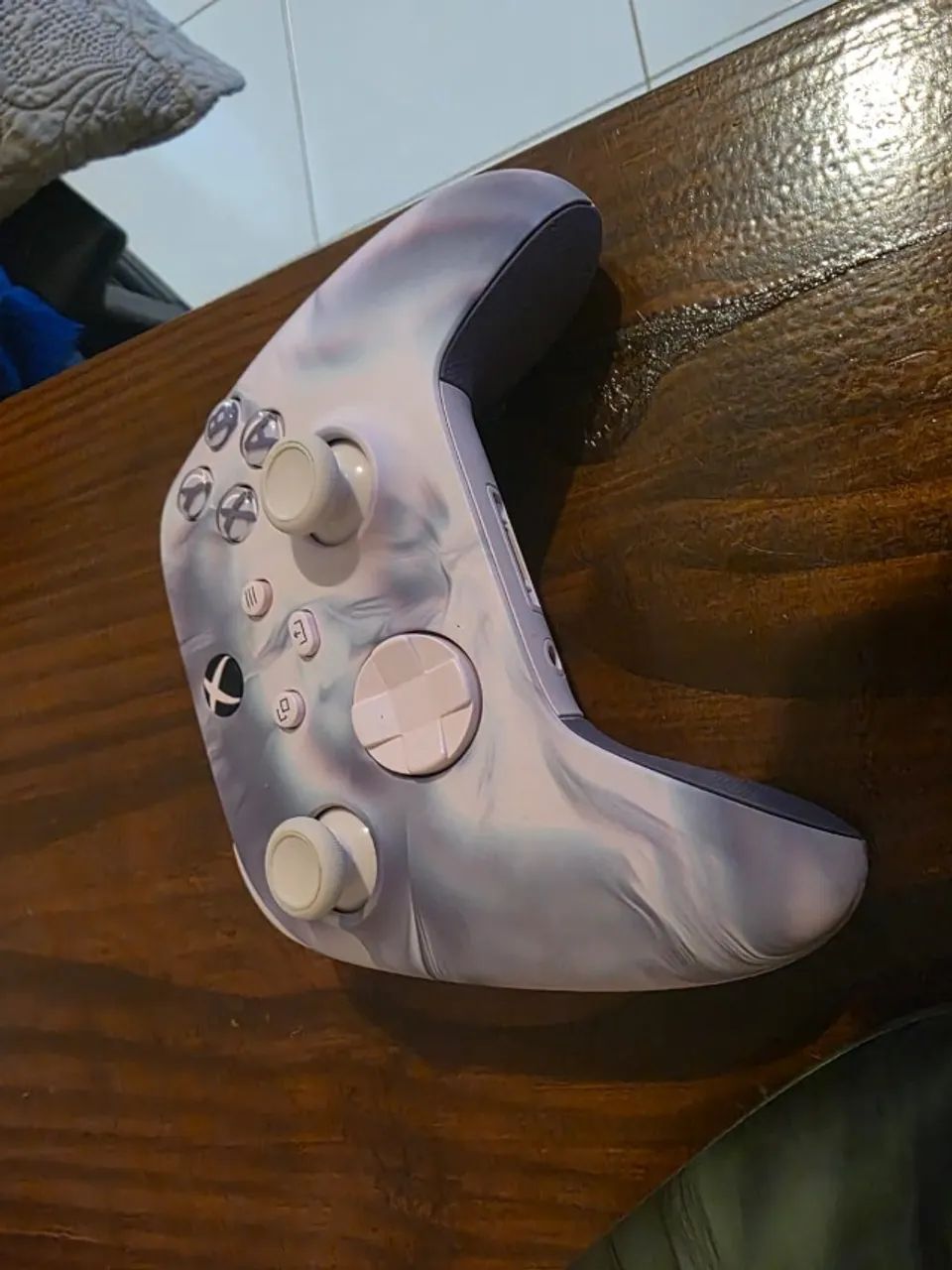 Controle Xbox Sem Fio Bluetooth (Funciona PC) - Rosa Militar - Foto 2