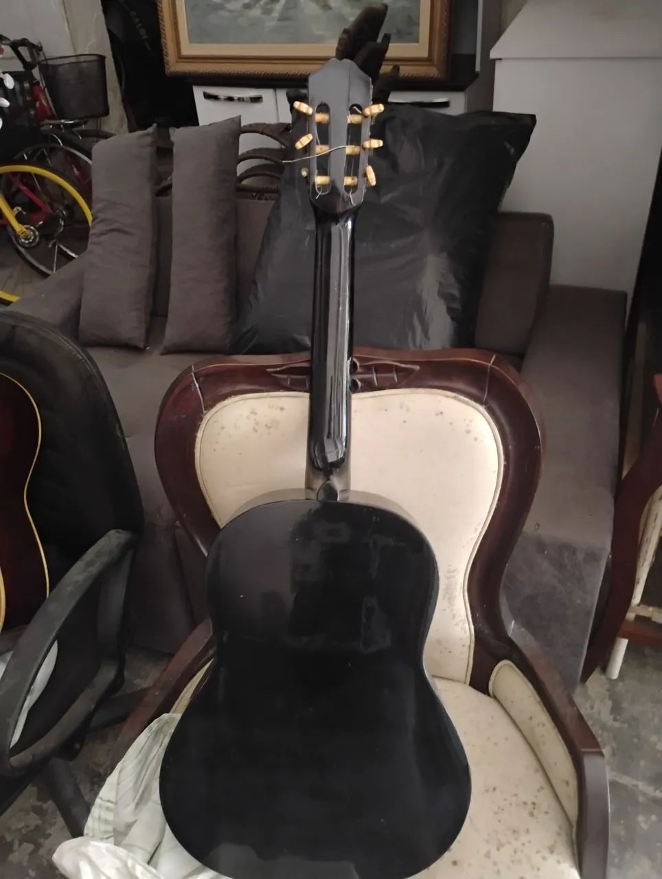 Violão acústico preto - Foto 2