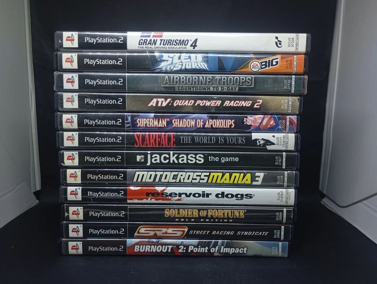 Lote de Jogos Originais PS2