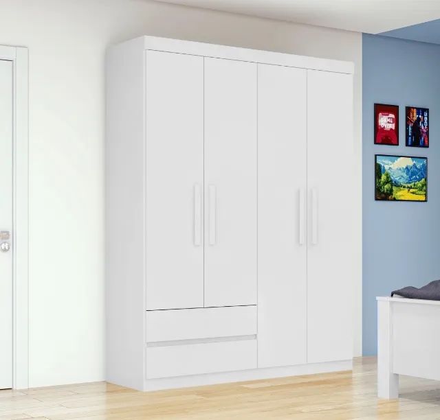 Guarda-Roupa Branco Prime 119