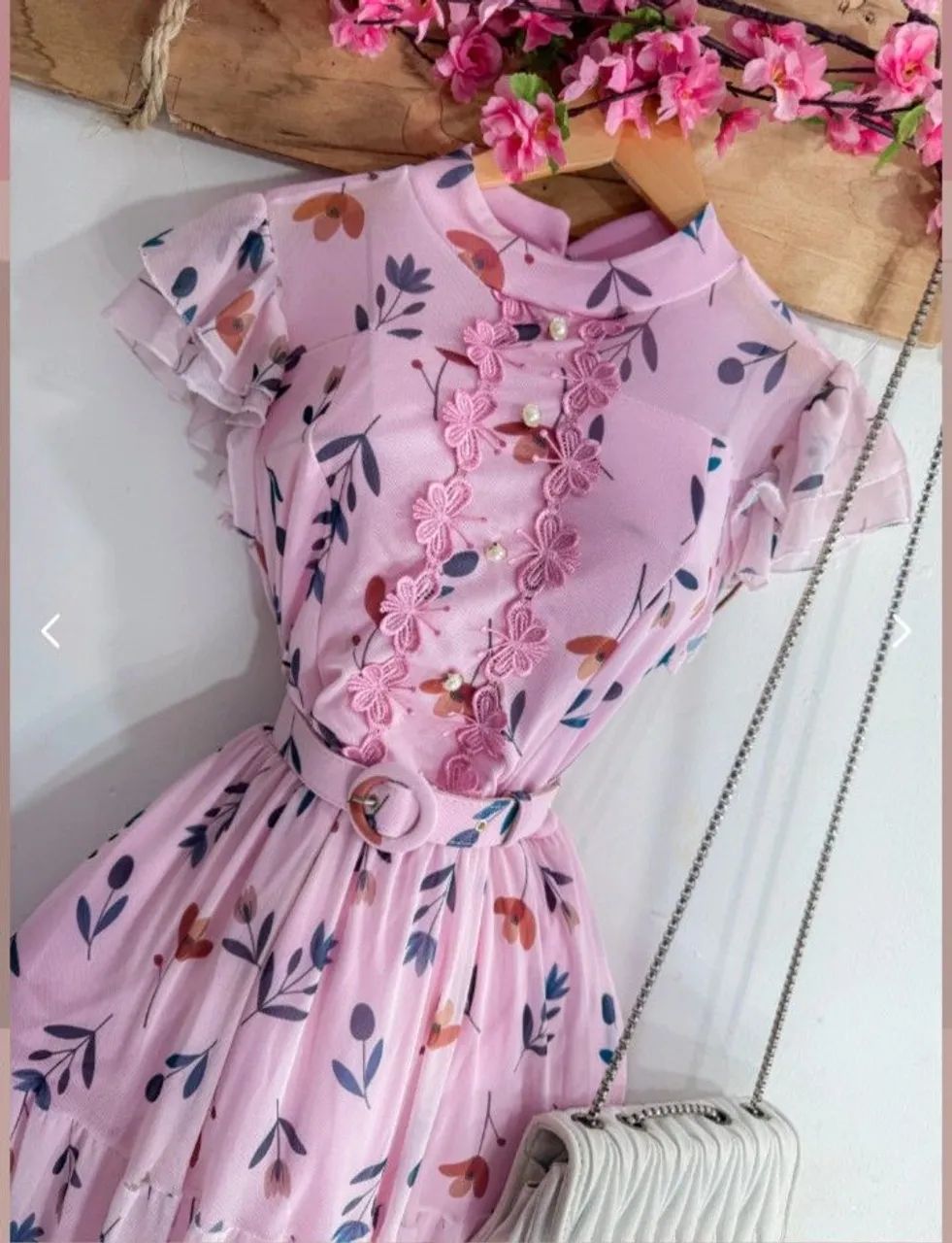 Vestido Florral Tule - Foto 2