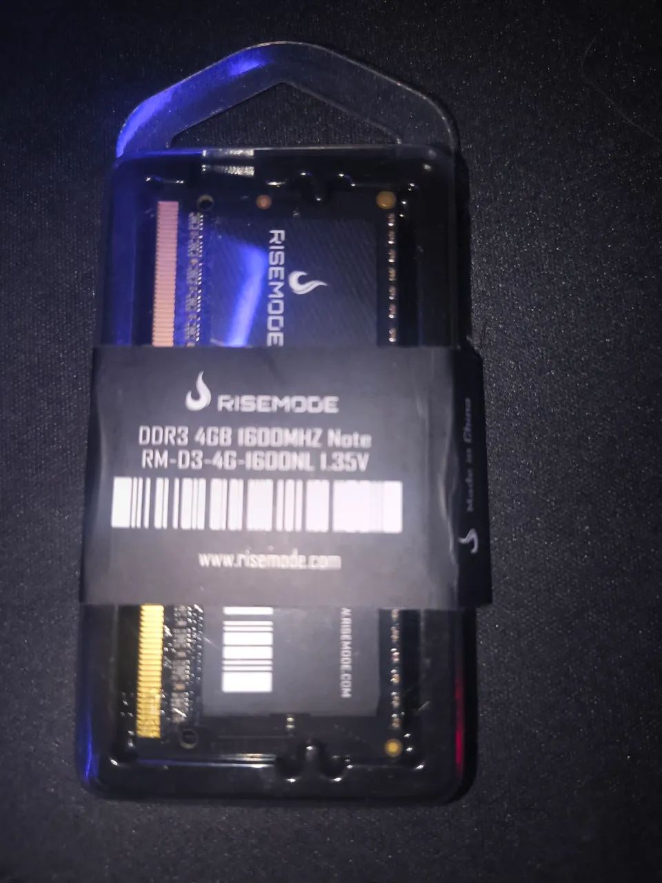 Memória RAM dd3 4gb 1600mhz
