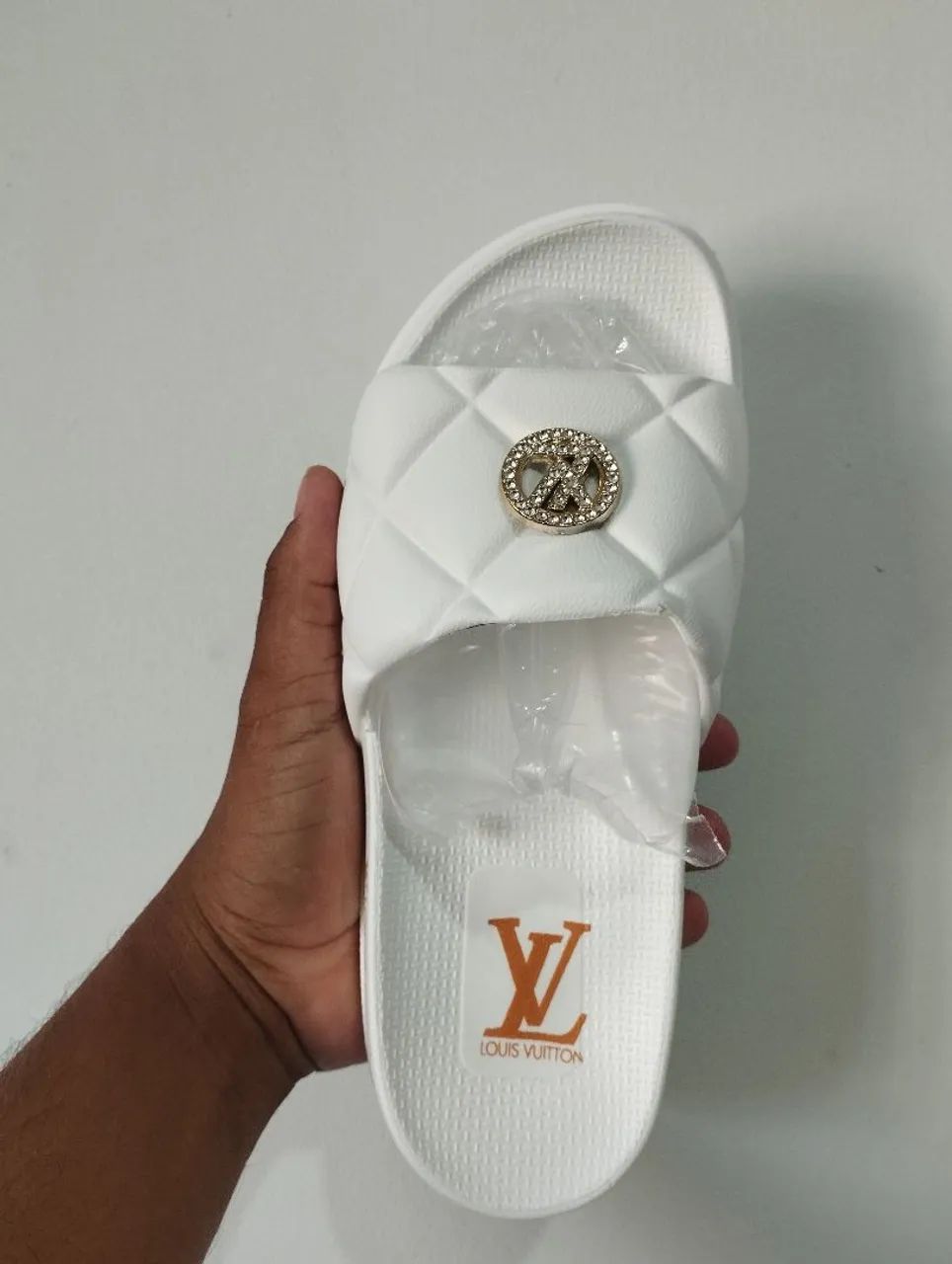 CHINELO BRANCO EVA PREMIUM ESTILO LUXO  - Foto 3