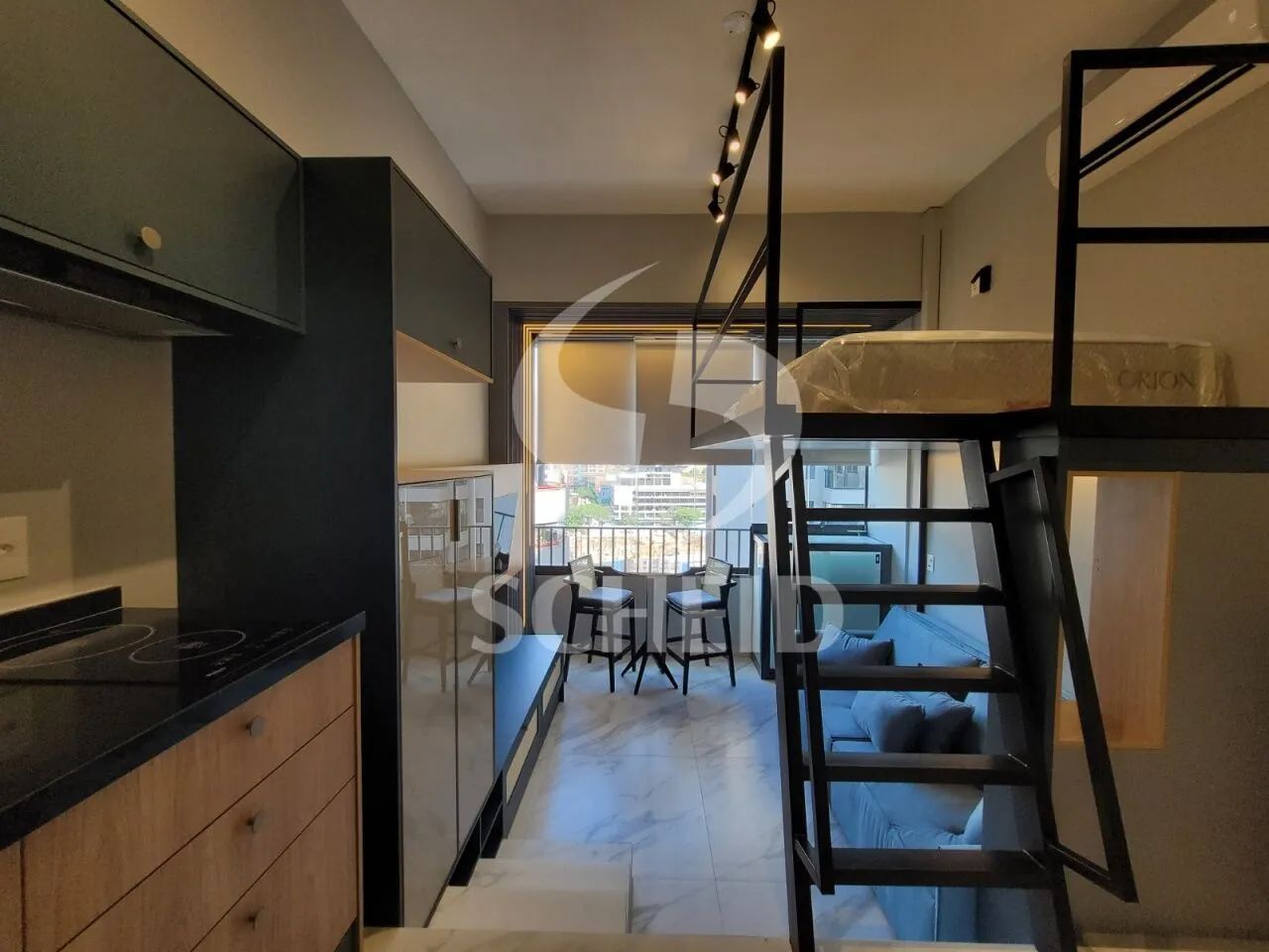 Studio para alugar de 24,00m² útil mobiliado, no Brooklin! - Foto 2