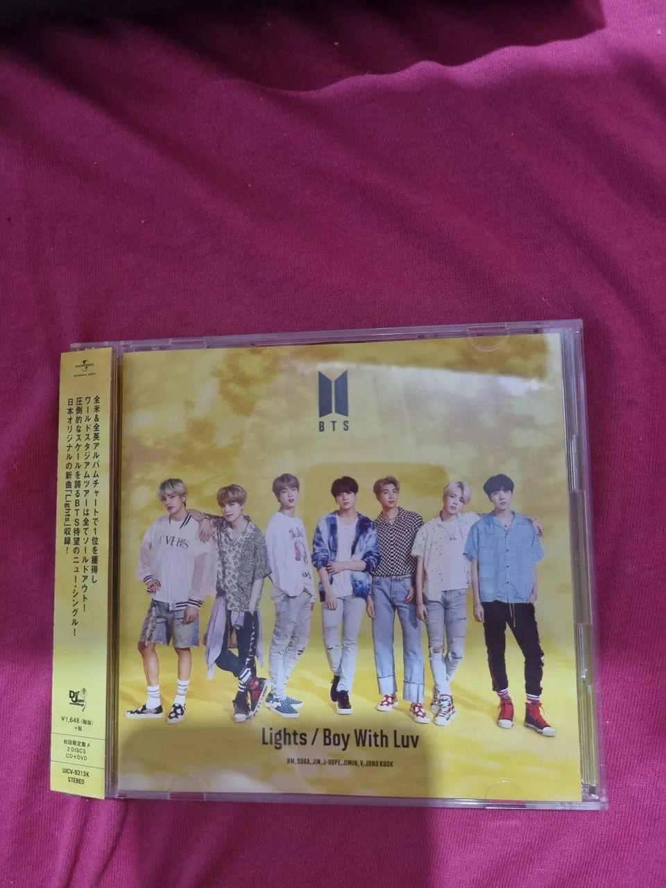 CD/DVD Japonês BTS Ligths