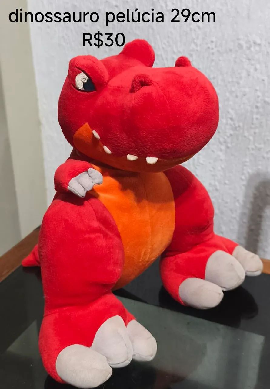 Dinossauro pelúcia 