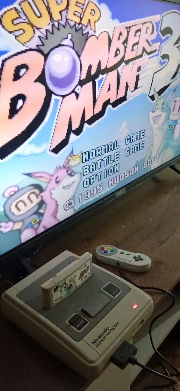 Super Bomberman 3 do Nintendo Super Famicom  - Foto 5