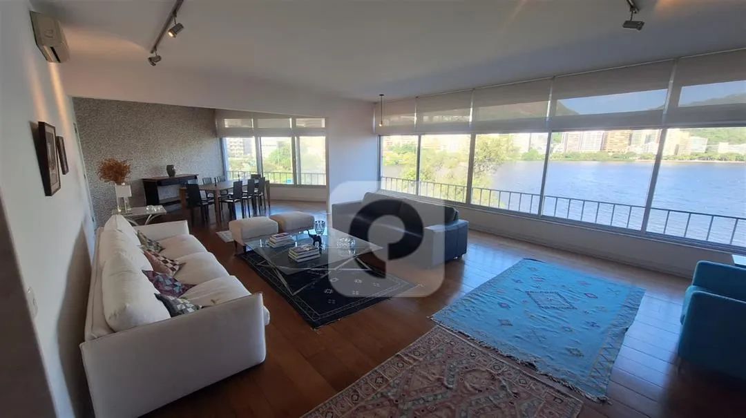 Lagoa- Cobertura Duplex 511M2- 7 Quartos, sendo 2 suítes - 3 vagas - Foto 4