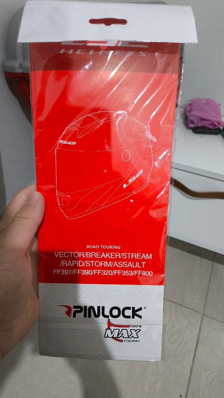 PINLOCK PARA CAPACETE LS2 