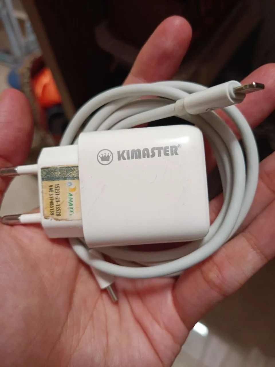 Carregador kimaster iPhone 