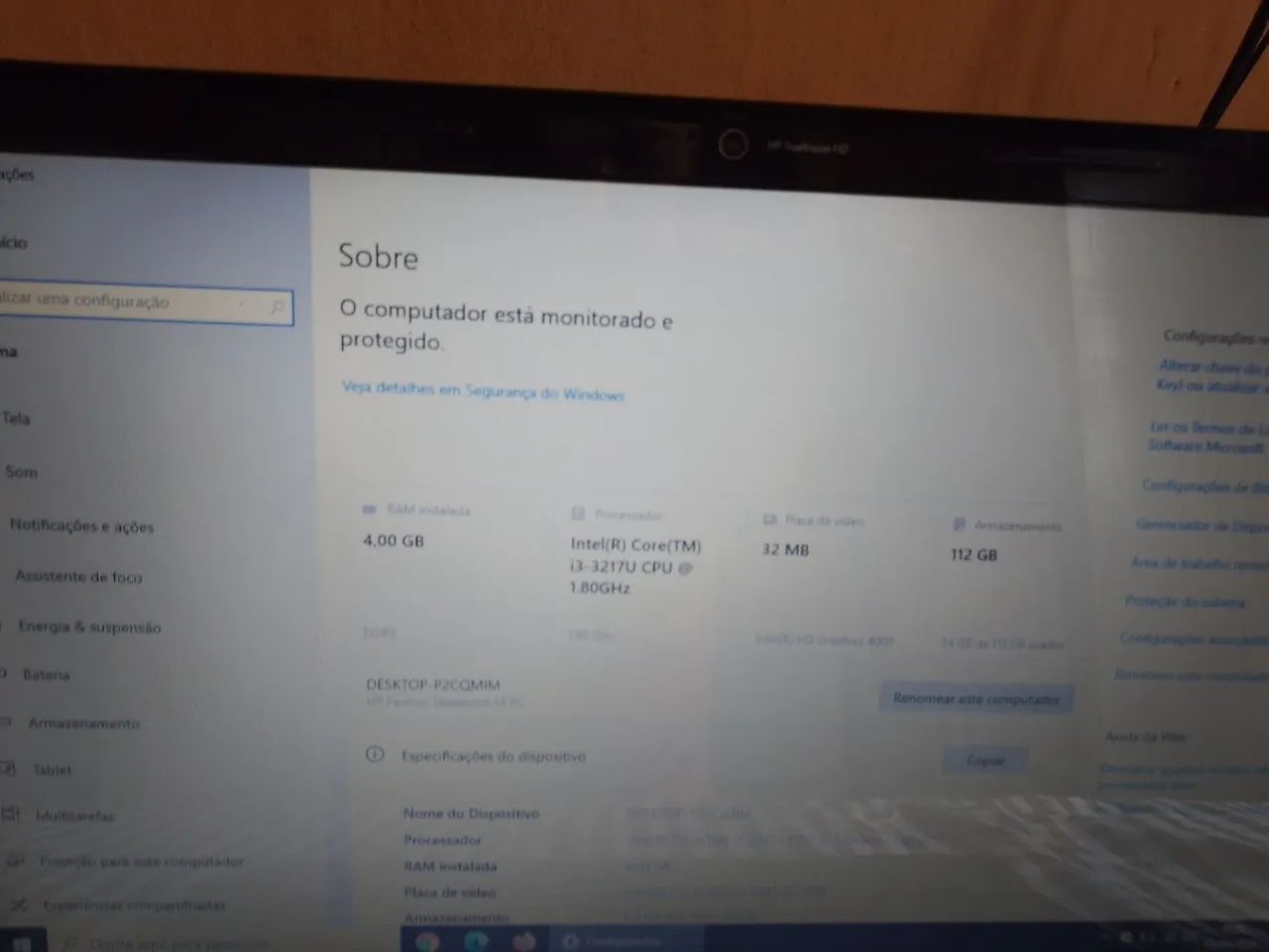 Notebook HP à venda.  - Foto 2