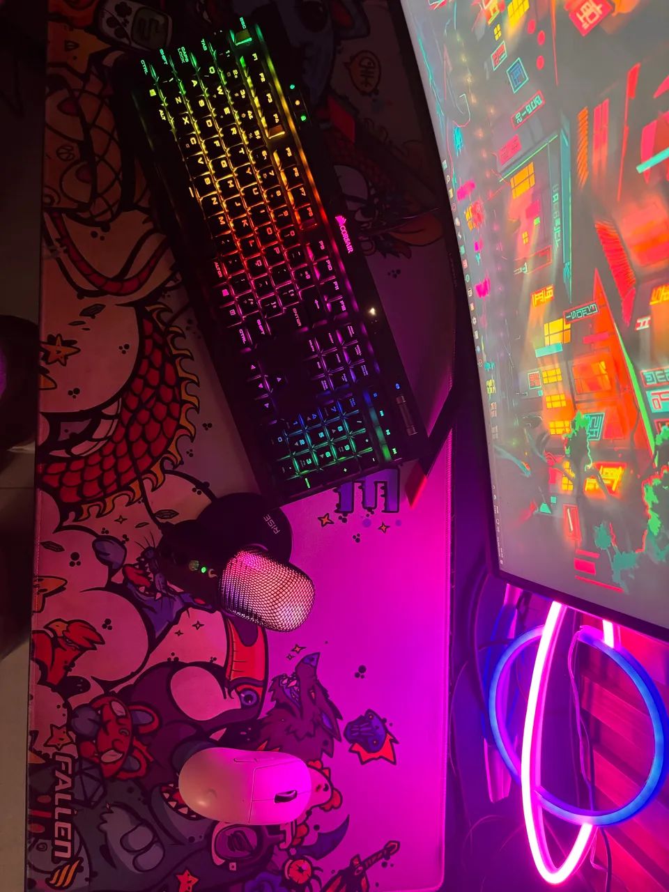  PC GAMER SETUP COMPLETO RGB RODA TUDO - Foto 2