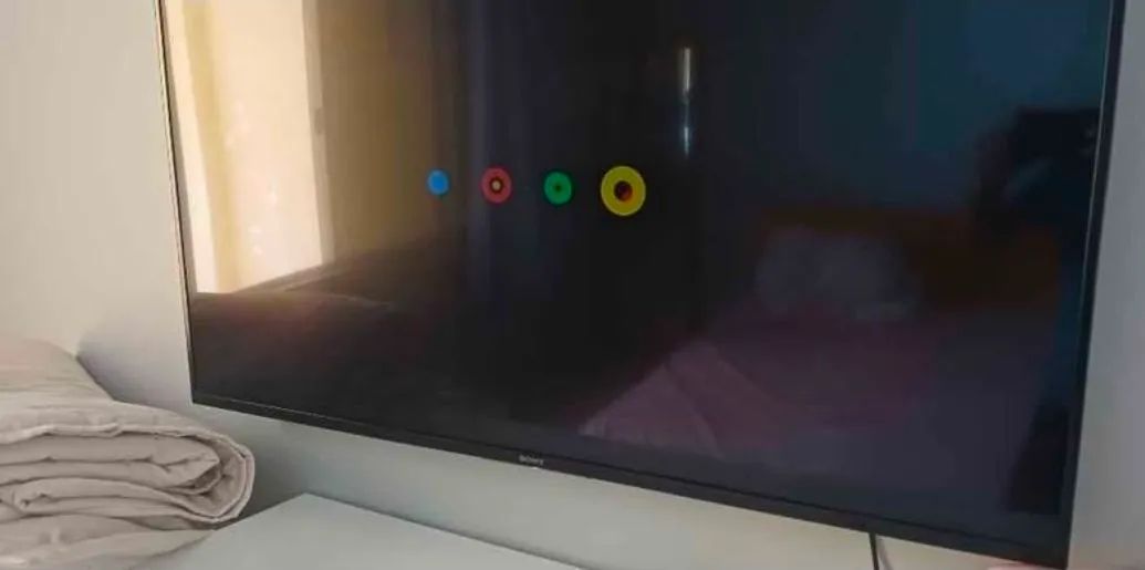 Smart tv Sony 49" travado no Android inicial
