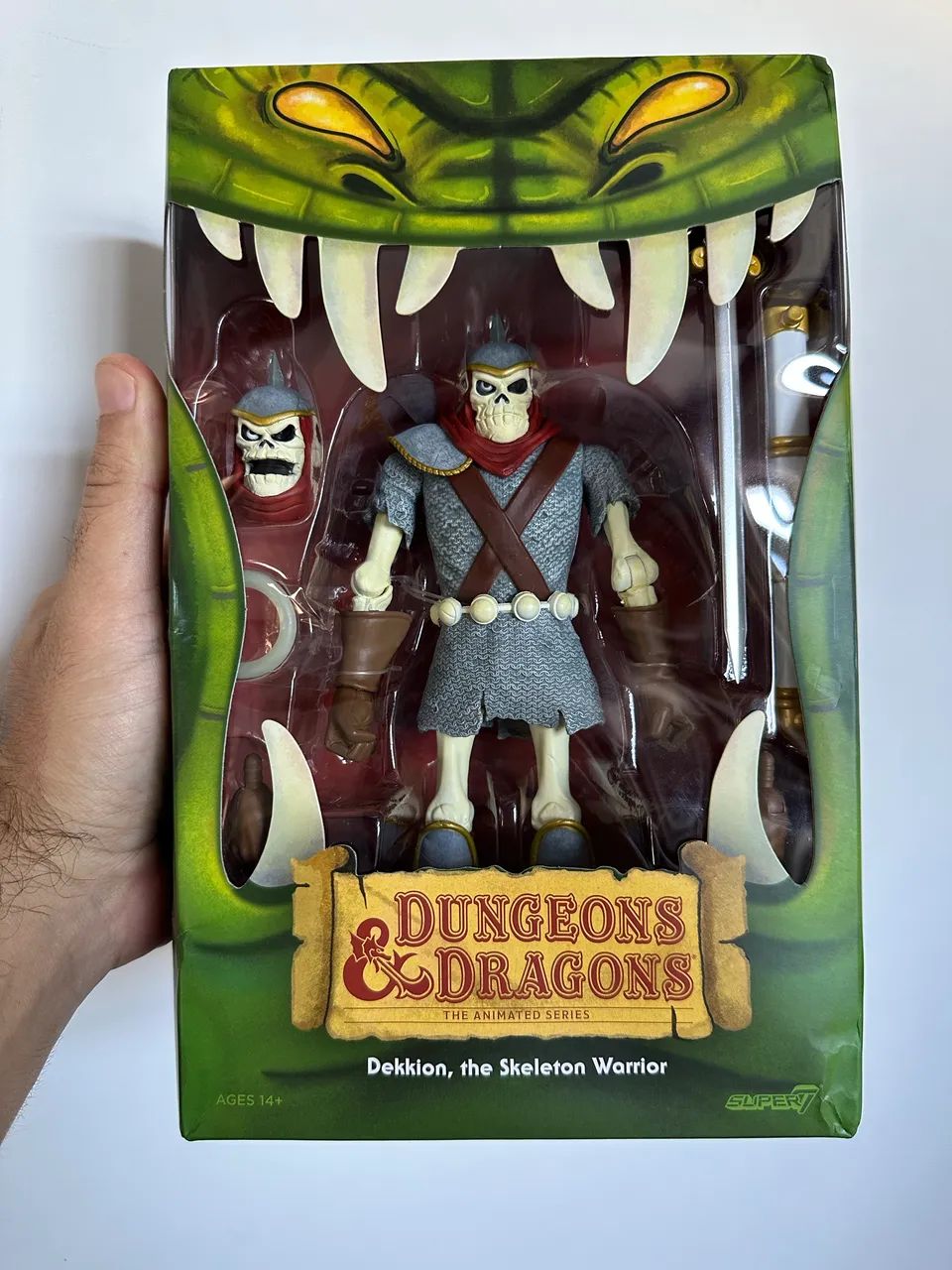Super7 dungeons & dragons - dekkion the skeleton warrior - Foto 3