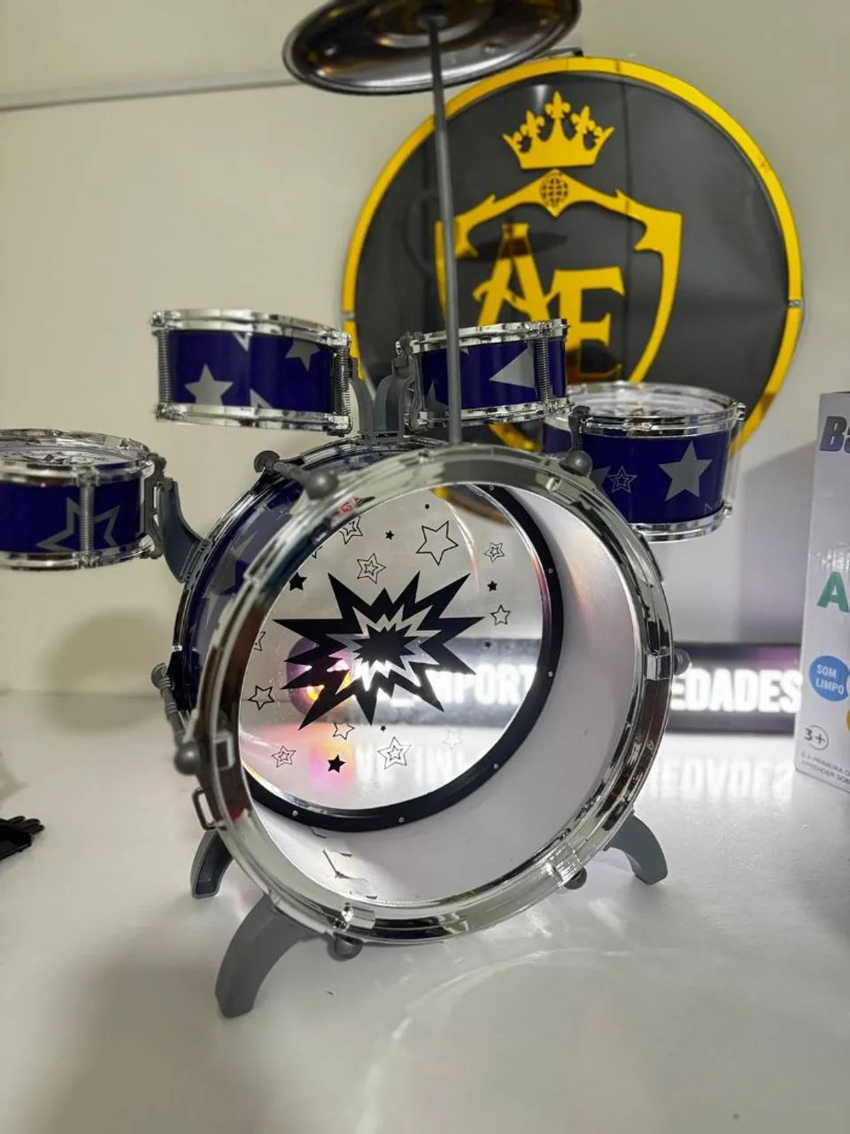 Bateria infantil Nova  - Foto 4