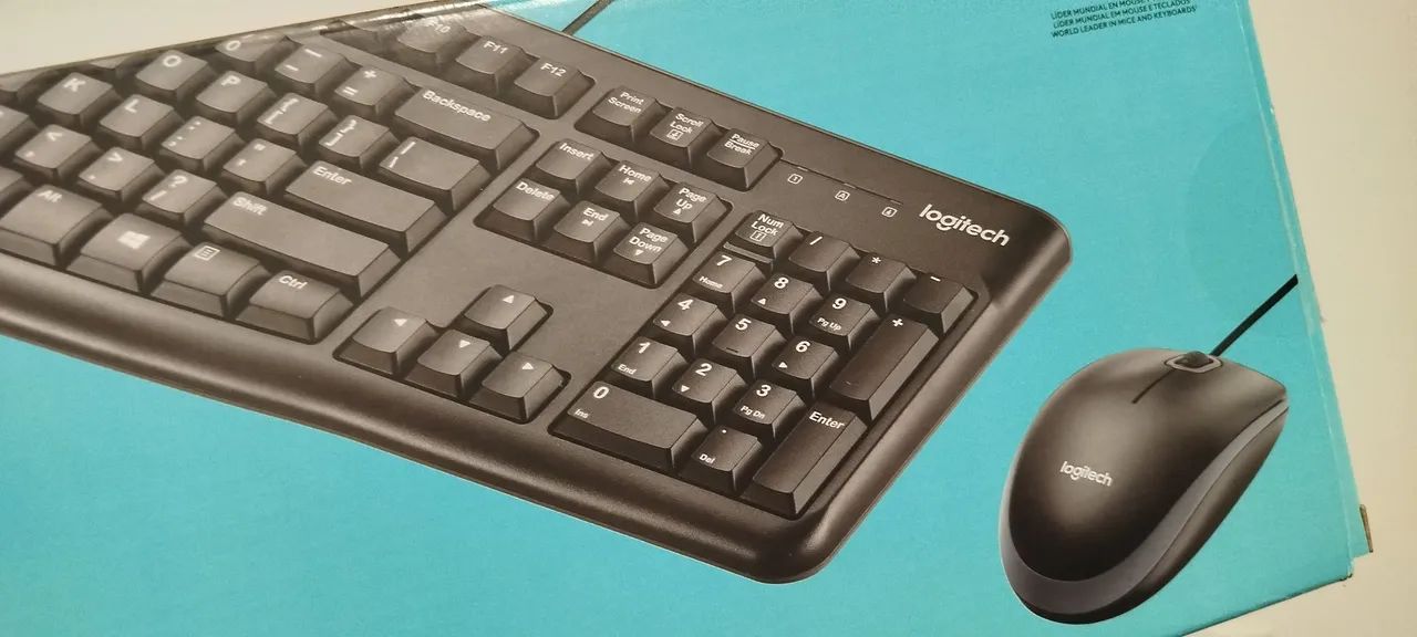 Kit Teclado e Mouse Logitech  - Foto 2