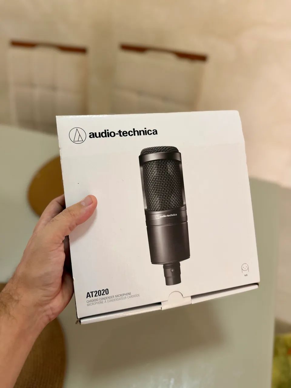 Microfone audio technica at2020 - Foto 2