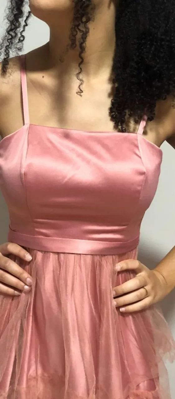 Vestido rosa canela - Foto 3