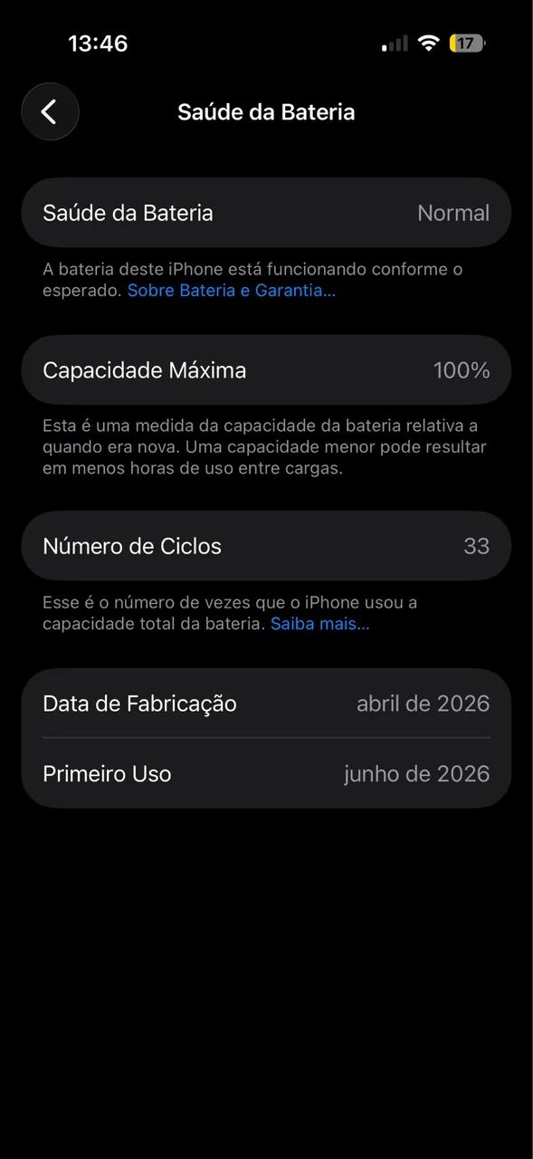 IPHONE 17 256gb preto  - Foto 4