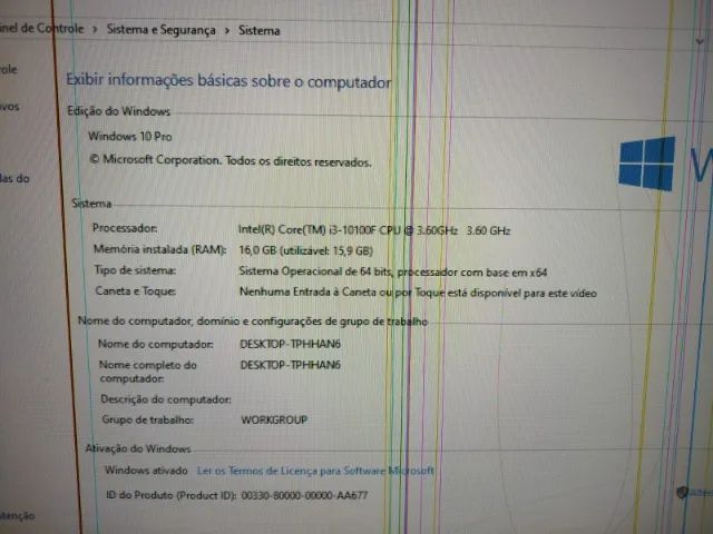 Pc i3 10100f 16gb rx 580 8gb - Foto 4