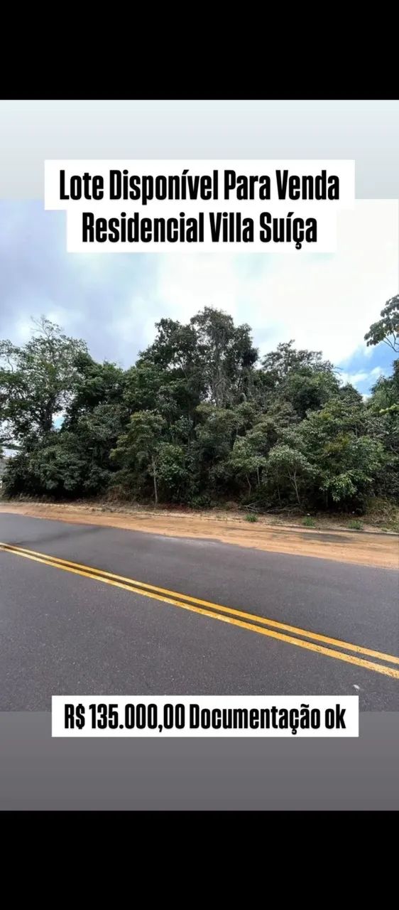 Vendo 01 lote no Residencial Villa Suíça - R$ 135.000,00