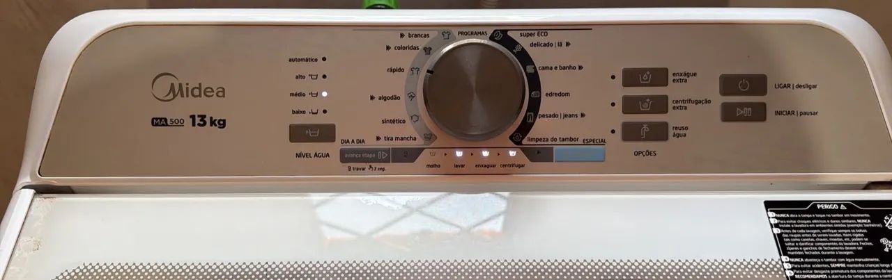 MÁQUINA DE LAVAR MIDEA 13kg