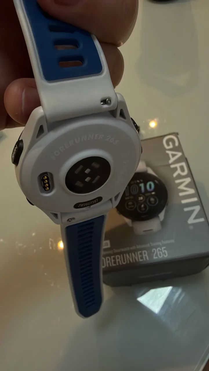 Garmin Forerunner 265S - GPS, AMOLED, Branco | Com Caixa - Foto 3