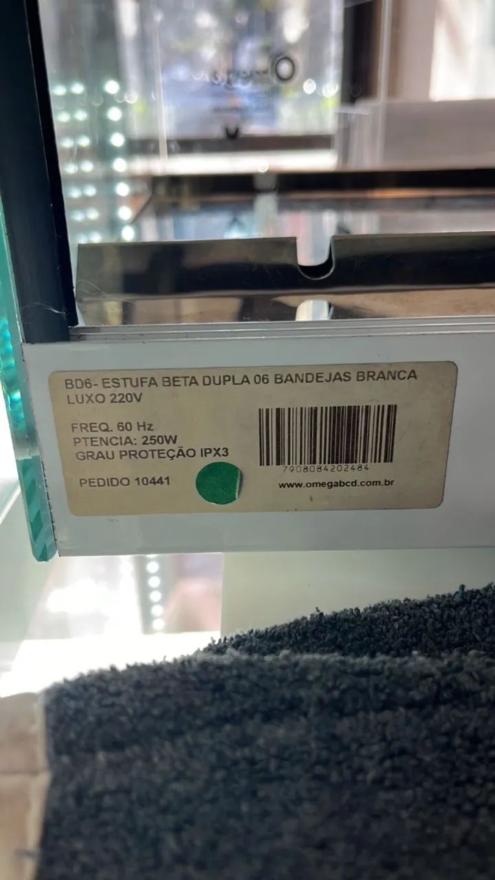 Estufa dupla 6 bandejas 220V 250W - Foto 2
