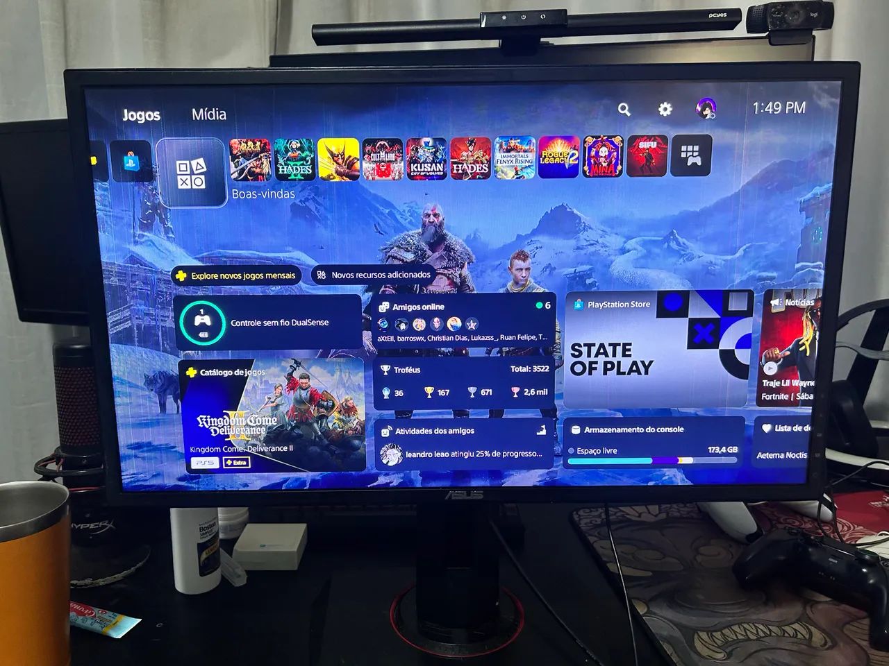 Monitor Gamer LED Asus 24*, Full HD, - Foto 3
