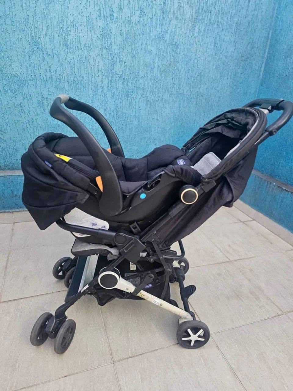 Bebê conforto e carrinho bebê Gracco  - Foto 5