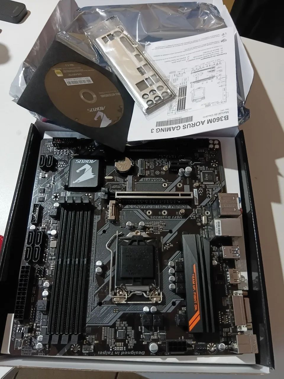 Placa mãe B360M AORUS Gaming 3 - Foto 2