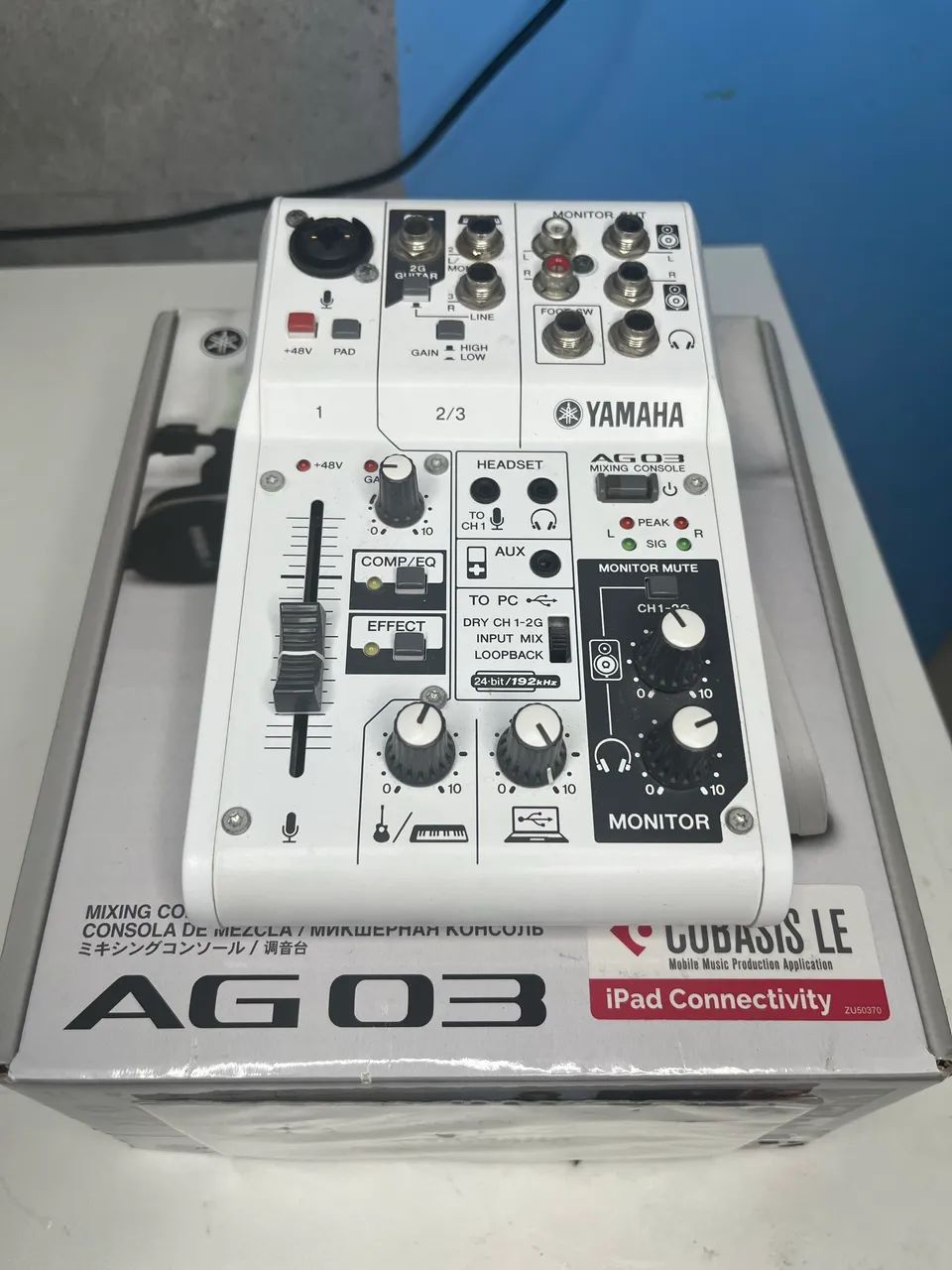 Interface/ Mesa Yamaha AG03