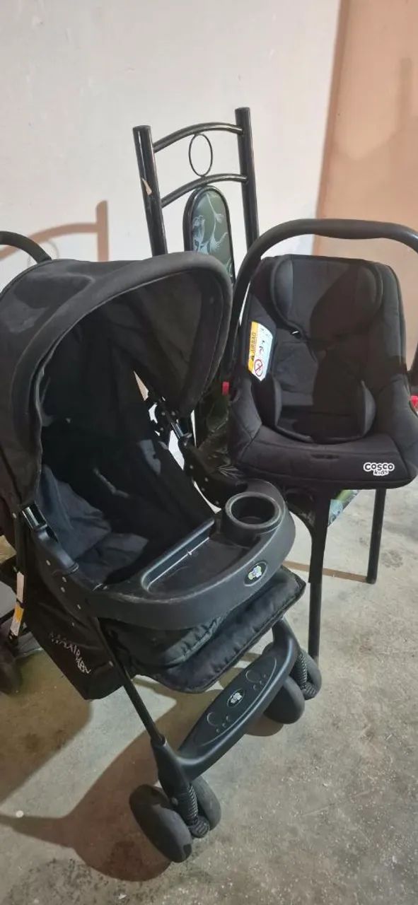 Bebê conforto mais carrinho de bebê 