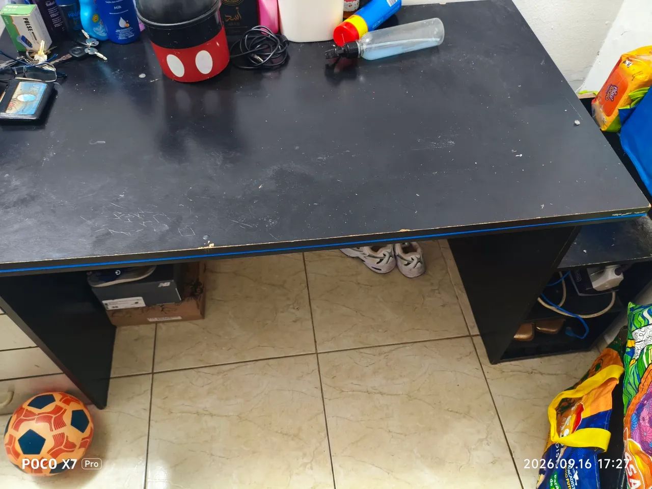 Pc completo com duas placas mãe, placa de vídeo e mesa e cadeira  - Foto 3