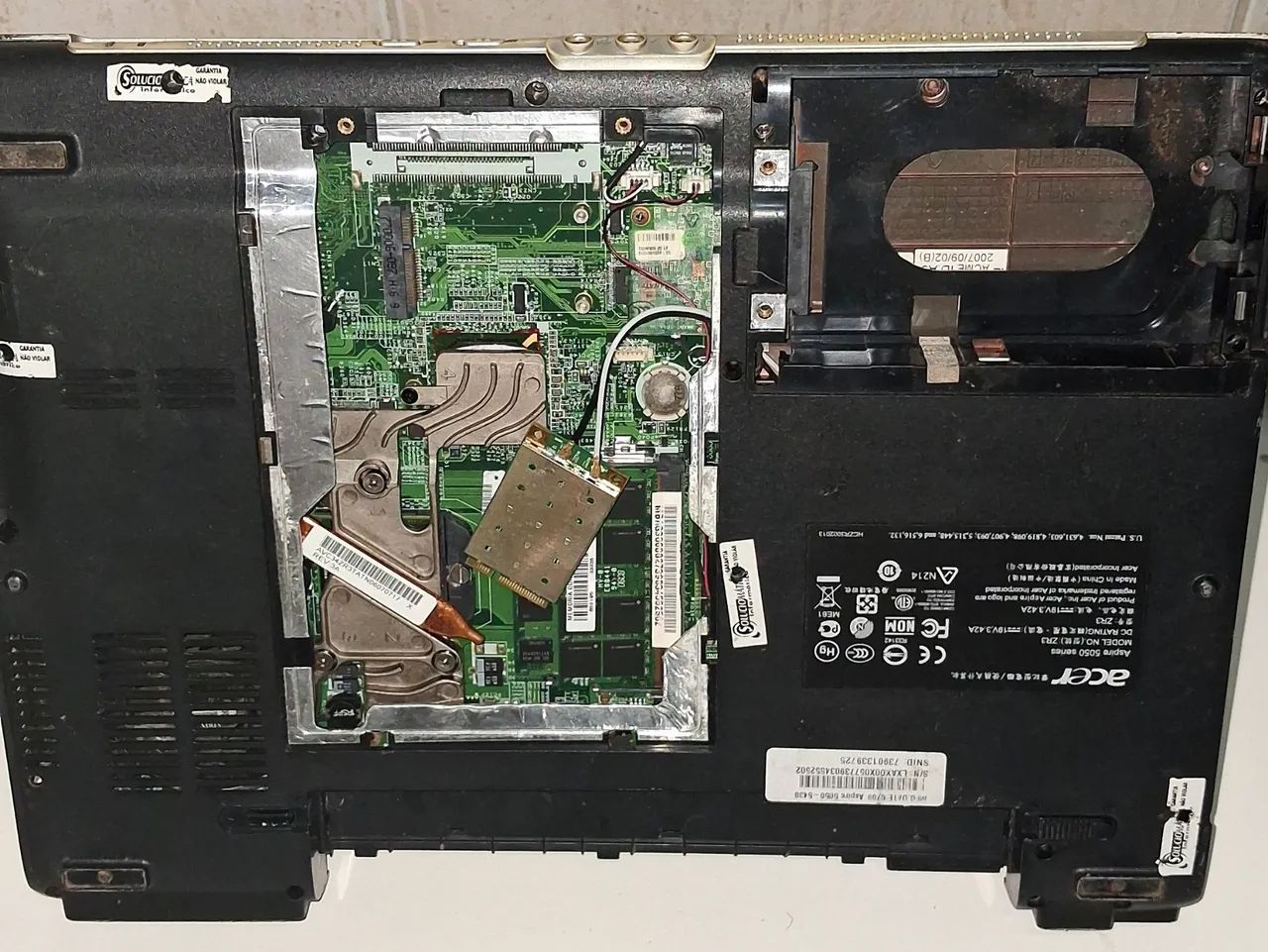 Laptop ACER Aspire5050 (SUCATA) - Foto 3