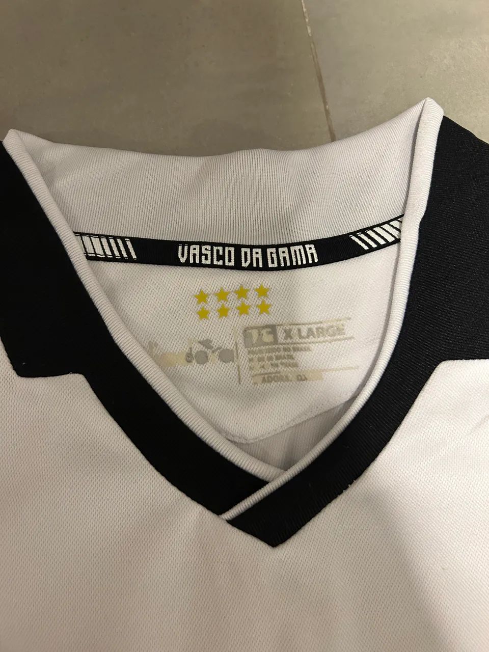 CAMISA VASCO DA GAMA TAM G - Foto 5