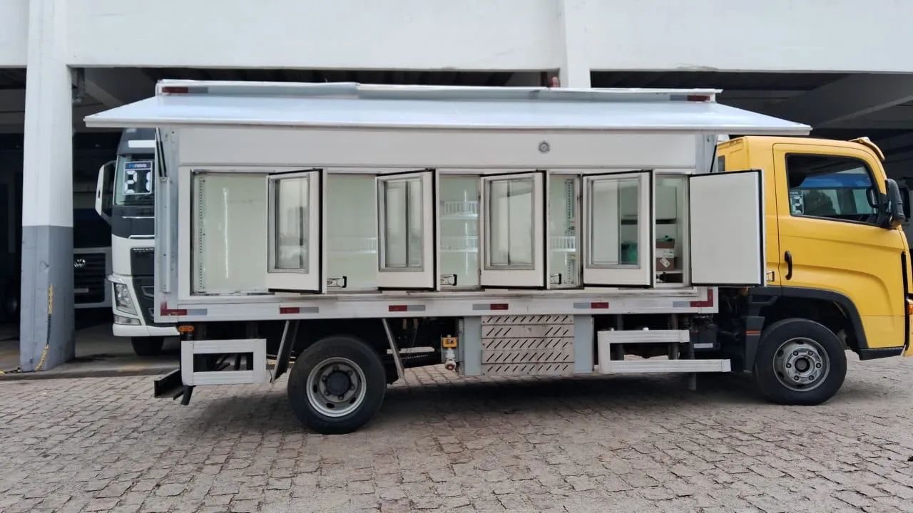 Baú refrigerado congelador 