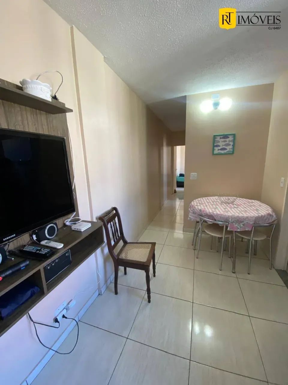 Apartamento com 2 quartos mobiliado no Braga para locação - Foto 4