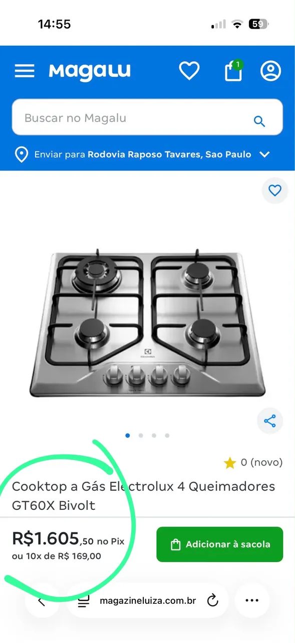 Cooktop Electrolux  - Foto 3