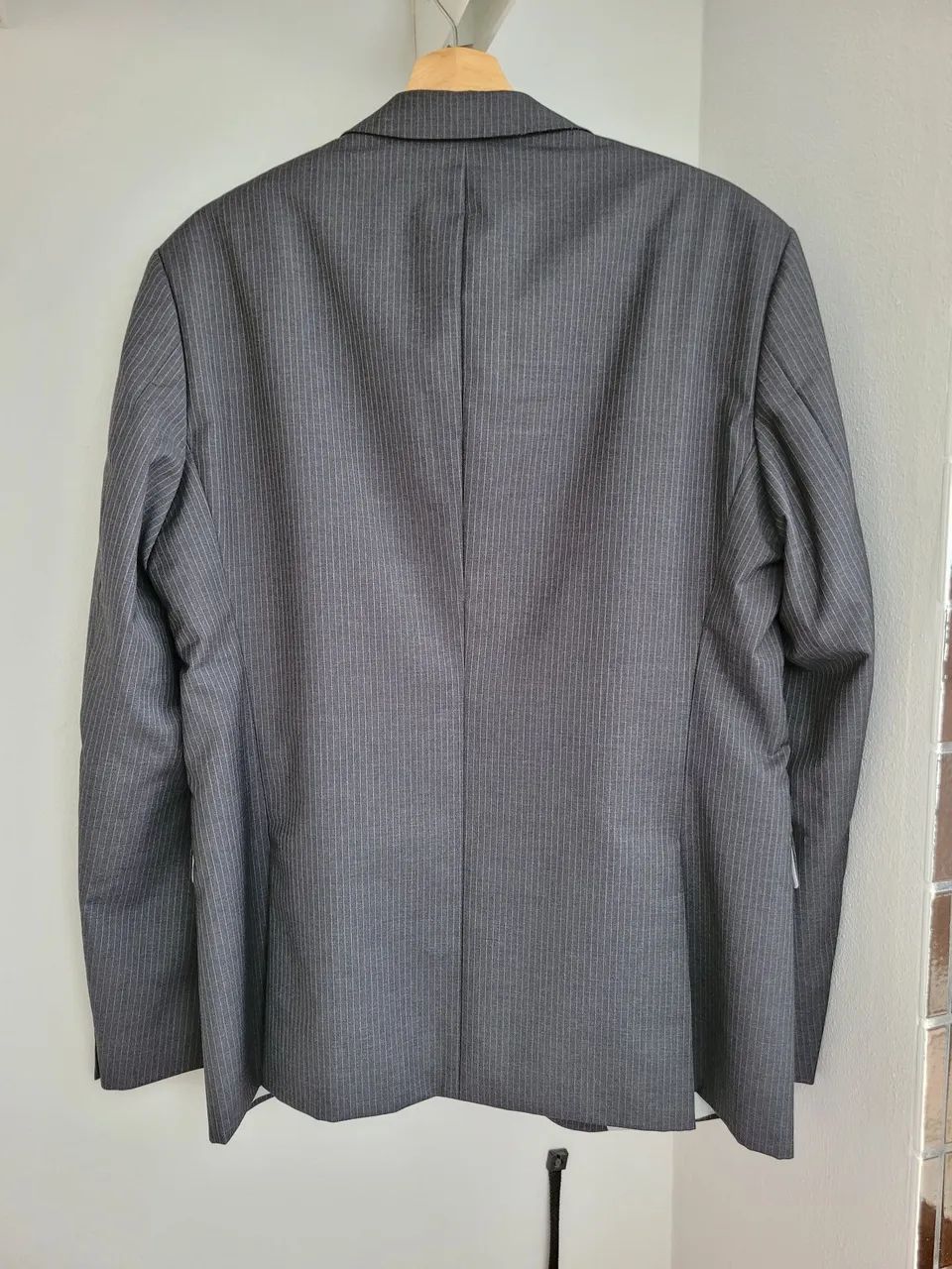 blazer masculino boss cinza 42 - Foto 2