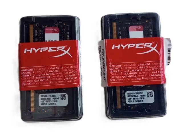 Memória  DDR3 8gb (2x4) HYPERX para notebook - Foto 2
