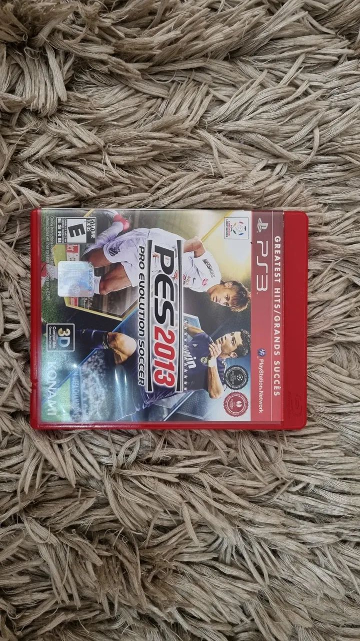 PES 2013 PS3 COM CAIXA E MANUAL