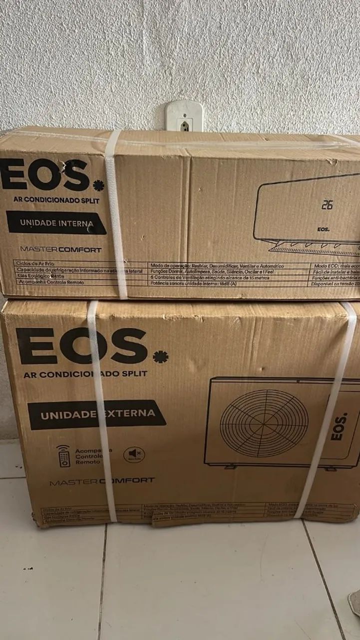 Ar condicionado EOS 9000 btus split