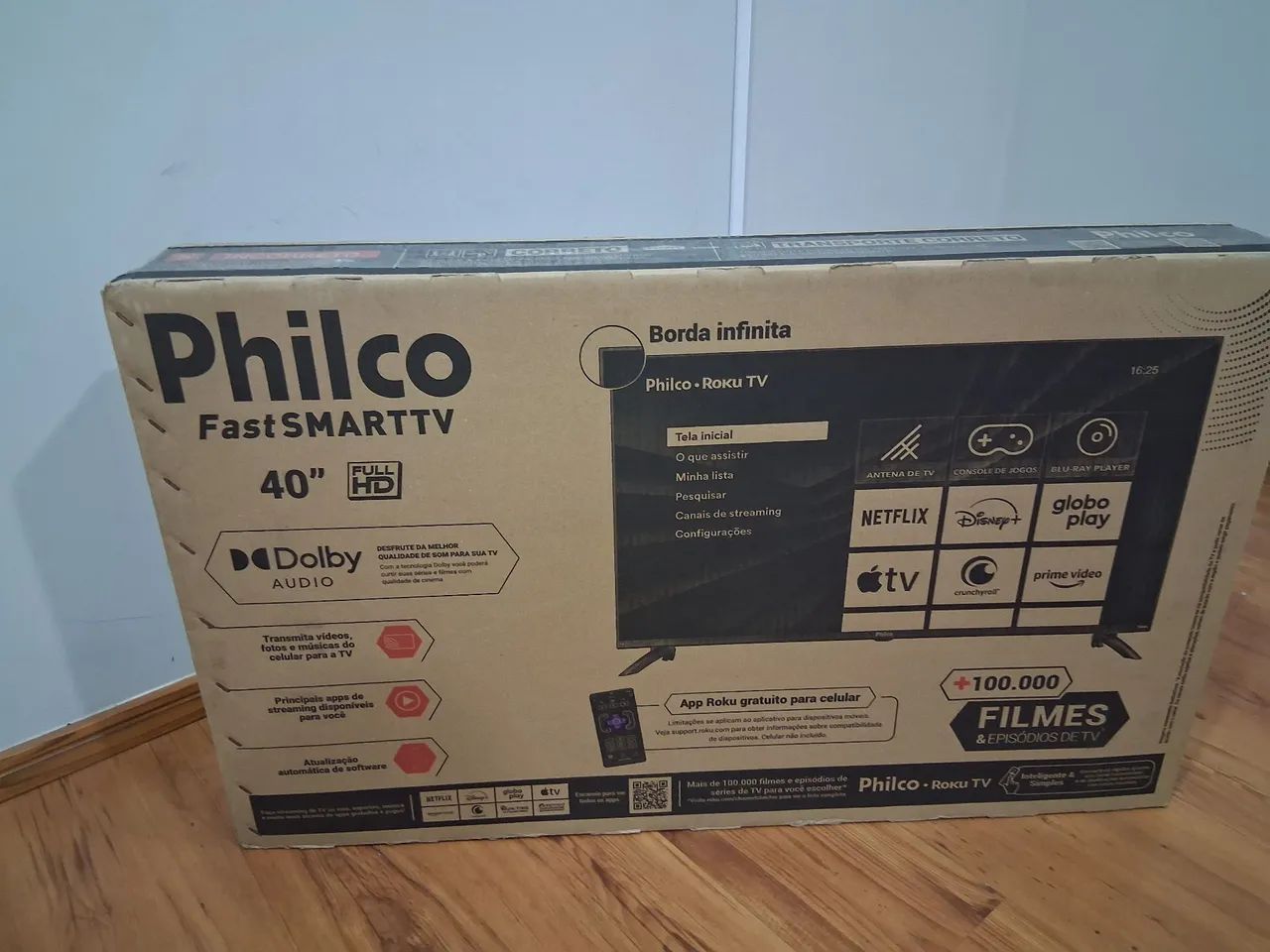 TV 40 Led roku philco