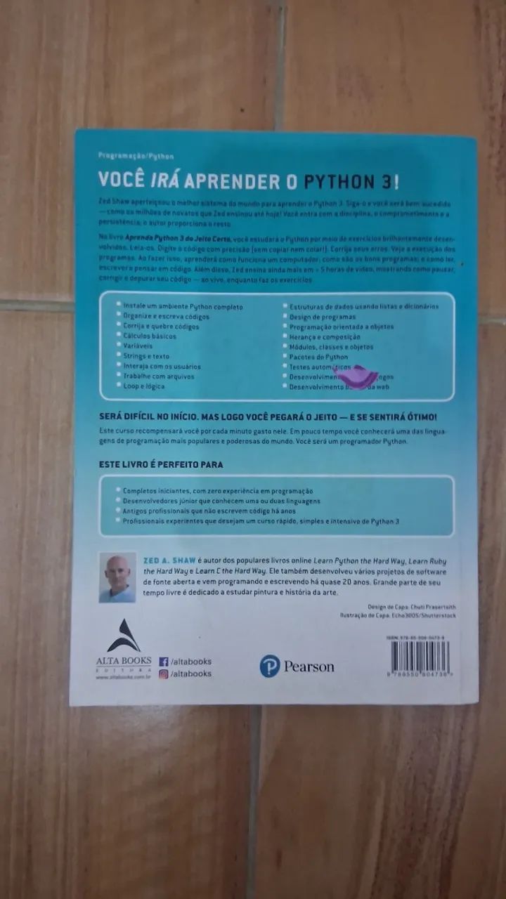 livro aprenda python 3 do jeito certo
