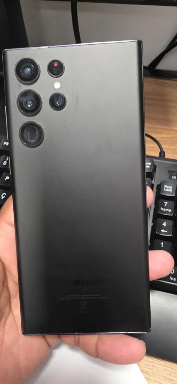Samsung S22 ultra vendo ou troco - Foto 2