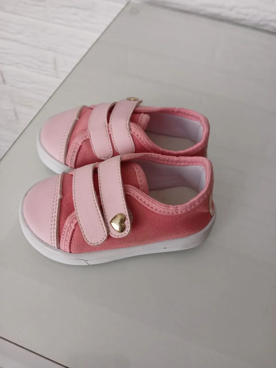 Tênis infantil rosa