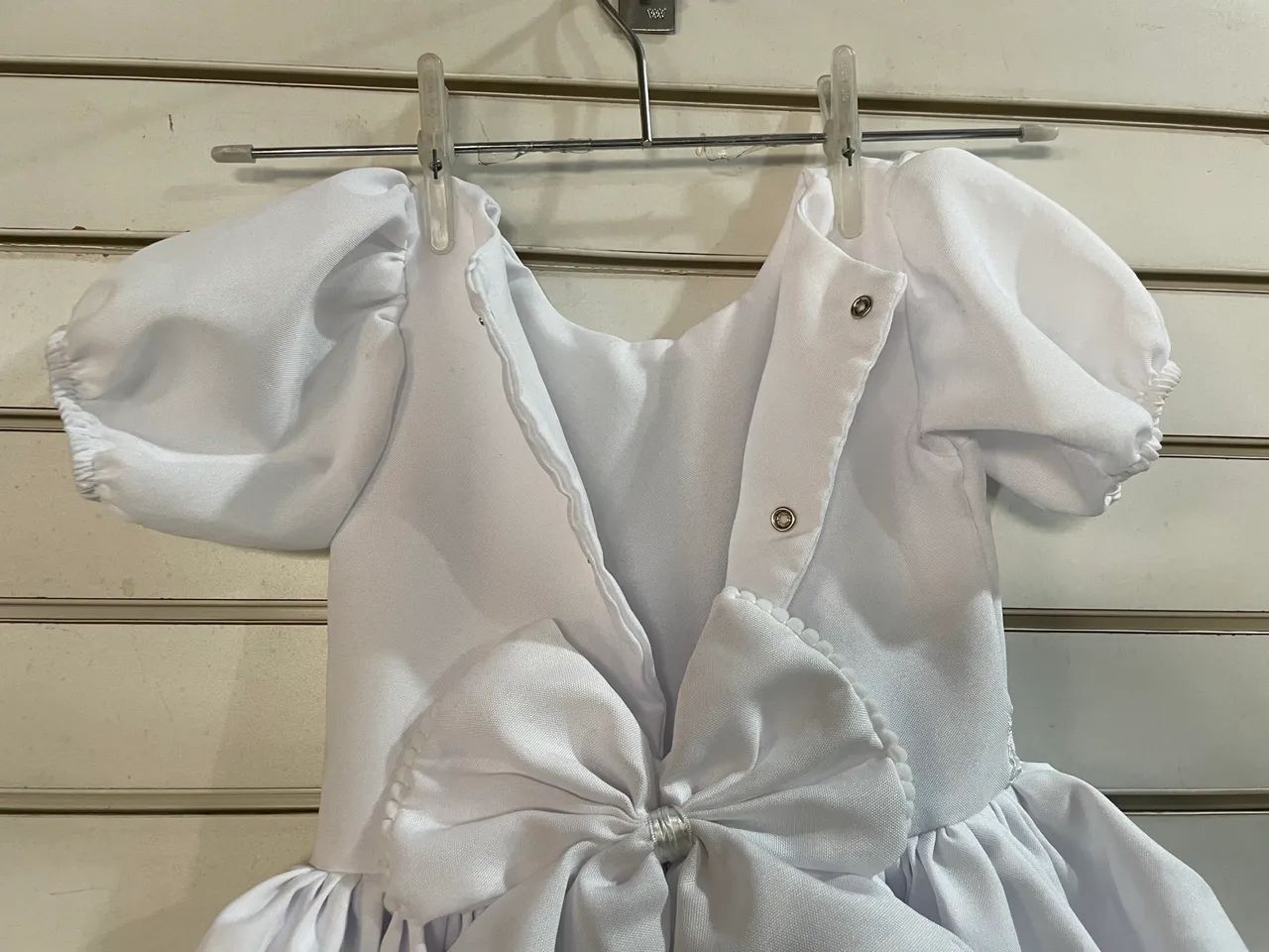 Vestido Infantil Branco N2 - Foto 3